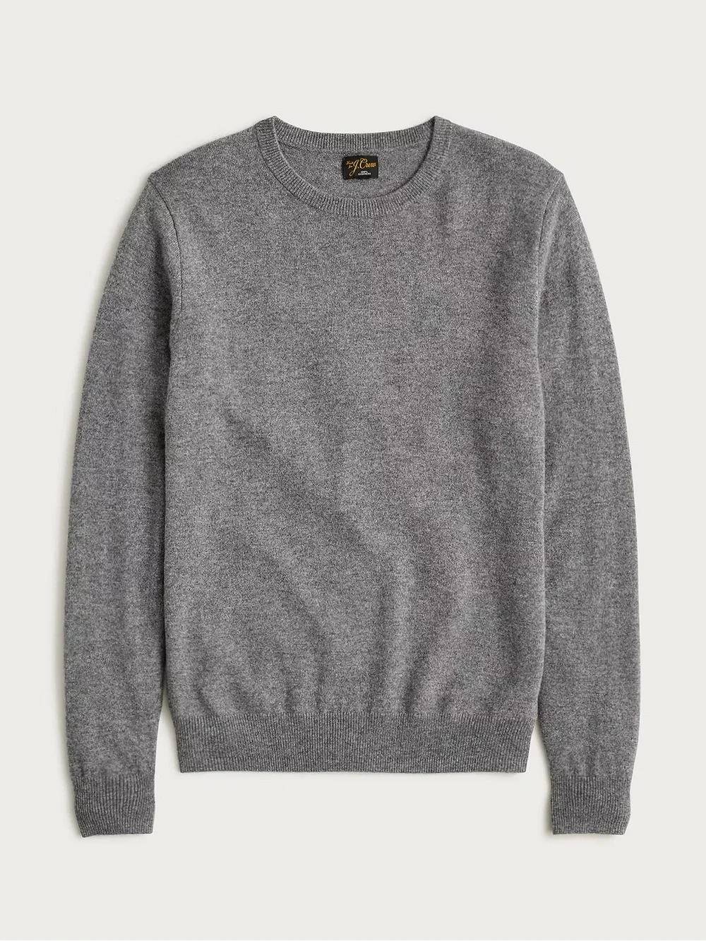 J. CREW Cashmere crewneck sweater in Heather Pyrite Size M $158 BE895